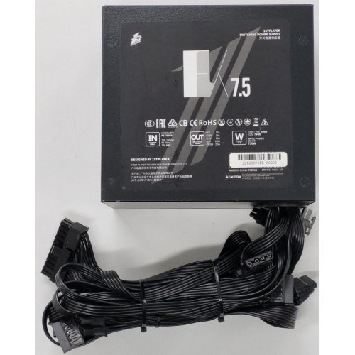 Блок питания 1stPlayer 750W (PS-750FK) (Восстановлено продавцом, 848022) купить в Украине: Киев, Днепр, Харьков, Одесса  | Проверка совместимости, низкая цена, отзывы, характеристики от TELEMART фото