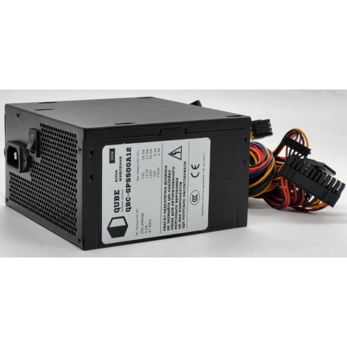 Блок питания QUBE 500W (QBC-GPS500A12) (Восстановлено продавцом, 848025) купить в Украине: Киев, Днепр, Харьков, Одесса  | Проверка совместимости, низкая цена, отзывы, характеристики от TELEMART фото