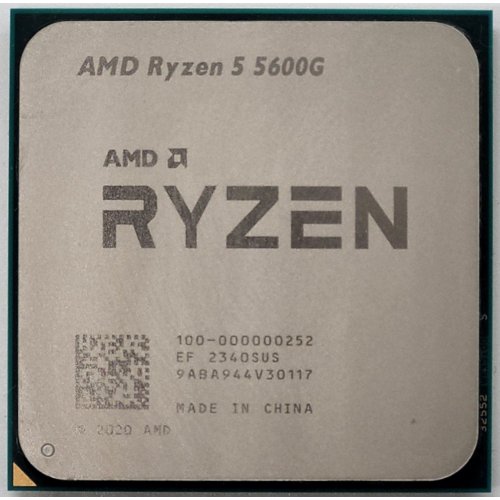 Процесор AMD Ryzen 5 5600G 3.9(4.4)GHz 16MB sAM4 Tray (100-000000252) (Відновлено продавцем, 848065) купити в Україні: Київ, Львів, Хмельницький, Тернопіль, Івано-Франківськ | Перевірка сумісності, низька ціна, відгуки, характеристики від TELEMART фото