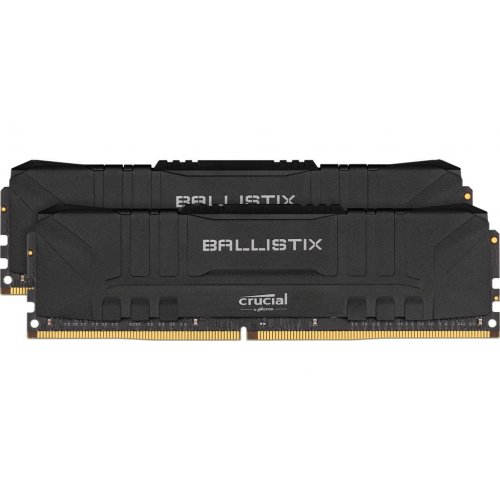Озу Crucial DDR4 32GB (2x16GB) 3200Mhz Ballistix Black (BL2K16G32C16U4B) (Восстановлено продавцом, 848066) купить в Украине: Киев, Днепр, Харьков, Одесса  | Проверка совместимости, низкая цена, отзывы, характеристики от TELEMART фото