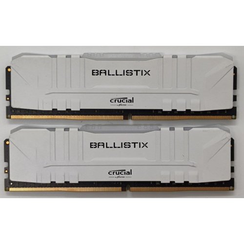 Озу Crucial DDR4 32GB (2x16GB) 3000Mhz Ballistix RGB White (BL2K16G30C15U4WL) (Восстановлено продавцом, 848235) купить в Украине: Киев, Днепр, Харьков, Одесса  | Проверка совместимости, низкая цена, отзывы, характеристики от TELEMART фото