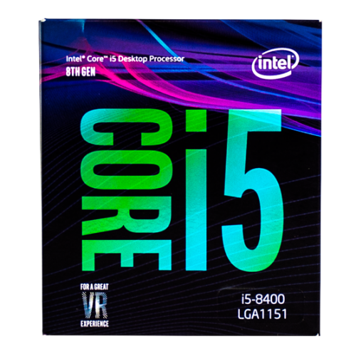 Процесор Intel Core i5-8400 2.8(4.0)GHz 9MB s1151 Box (BX80684I58400) (Відновлено продавцем, 848240) купити в Україні: Київ, Львів, Хмельницький, Тернопіль, Івано-Франківськ | Перевірка сумісності, низька ціна, відгуки, характеристики від TELEMART фото