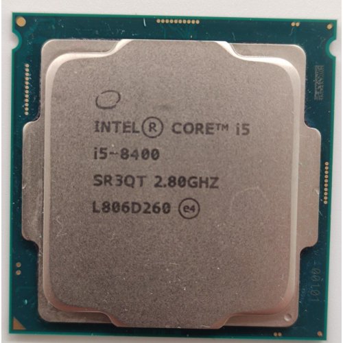 Процесор Intel Core i5-8400 2.8(4.0)GHz 9MB s1151 Box (BX80684I58400) (Відновлено продавцем, 848240) купити в Україні: Київ, Львів, Хмельницький, Тернопіль, Івано-Франківськ | Перевірка сумісності, низька ціна, відгуки, характеристики від TELEMART фото