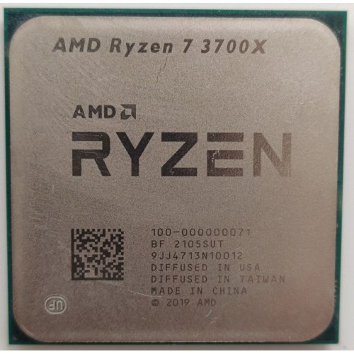 Процессор AMD Ryzen 7 3700X 3.6(4.4)GHz 32MB sAM4 Tray (100-000000071) (Восстановлено продавцом, 848257) купить в Украине: Киев, Днепр, Харьков, Одесса  | Проверка совместимости, низкая цена, отзывы, характеристики от TELEMART фото