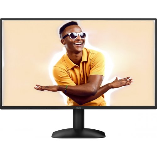Уценка монитор AOC 23.8" 24B31H Black (Вскрытая упаковка, 848284) купить в Украине: Киев, Днепр, Харьков, Одесса  | Низкая цена, отзывы, характеристики от TELEMART фото