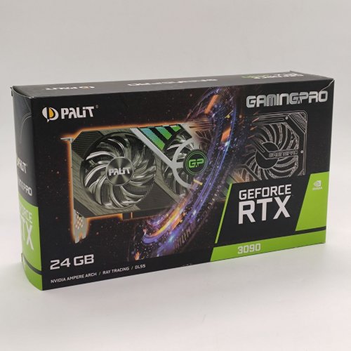 Видеокарта Palit GeForce RTX 3090 GamingPro 24576MB (NED3090019SB-132BA) (Восстановлено продавцом, 848327) купить в Украине: Киев, Днепр, Харьков, Одесса  | Проверка совместимости, низкая цена, отзывы, характеристики от TELEMART фото