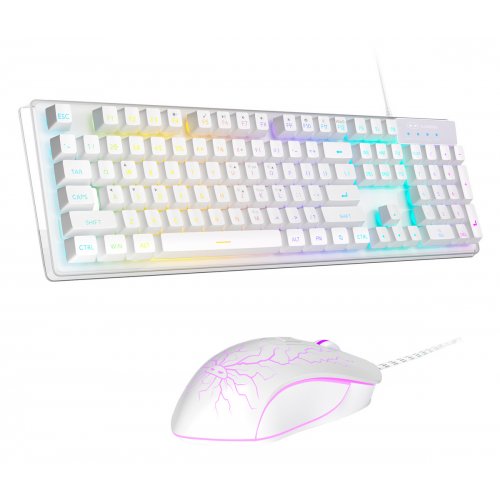 Комплект MageGee K1 Combo (6971969723870) White купить в Украине: Киев, Днепр, Харьков, Одесса  | Низкая цена, отзывы, характеристики от TELEMART фото