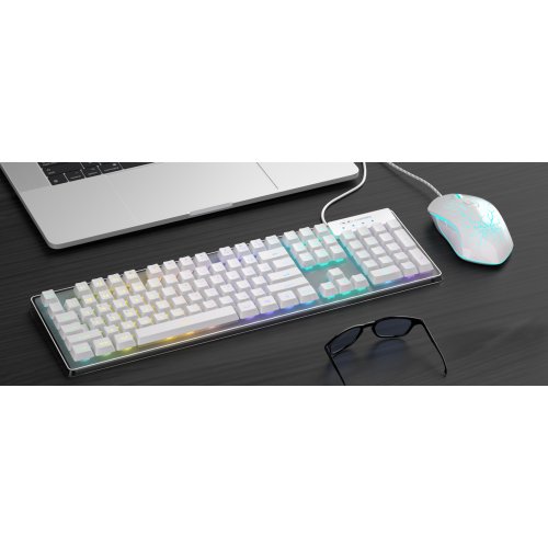 Комплект MageGee K1 Combo (6971969723870) White купить в Украине: Киев, Днепр, Харьков, Одесса  | Низкая цена, отзывы, характеристики от TELEMART фото