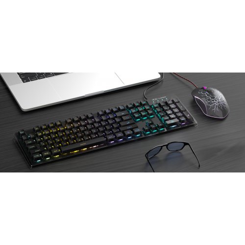 Комплект MageGee K1 Combo (6971969723900) Black купить в Украине: Киев, Днепр, Харьков, Одесса  | Низкая цена, отзывы, характеристики от TELEMART фото