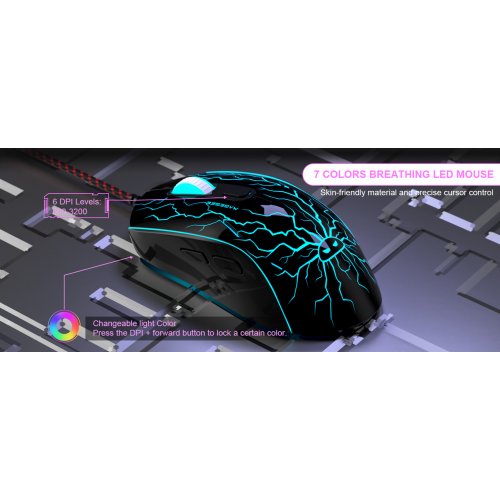 Комплект MageGee K1 Combo (6971969723900) Black купить в Украине: Киев, Днепр, Харьков, Одесса  | Низкая цена, отзывы, характеристики от TELEMART фото