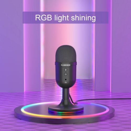 Микрофон MageGee Fantasy (6971969724518) Black купить в Украине: Киев, Днепр, Харьков, Одесса  | Низкая цена, отзывы, характеристики от TELEMART фото