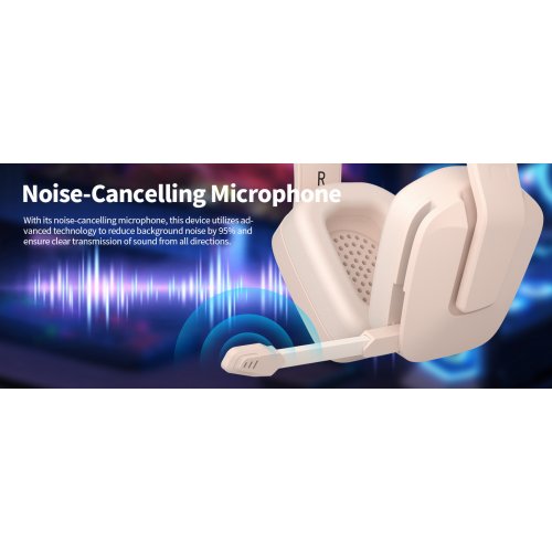 Навушники MageGee Whisper (6971969724488) Kaiki купити в Україні: Київ, Львів, Хмельницький, Тернопіль, Івано-Франківськ | Низька ціна, відгуки, характеристики від TELEMART фото