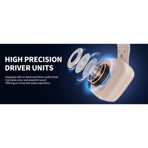 Навушники MageGee Whisper (6971969724488) Kaiki купити в Україні: Київ, Львів, Хмельницький, Тернопіль, Івано-Франківськ | Низька ціна, відгуки, характеристики від TELEMART фото