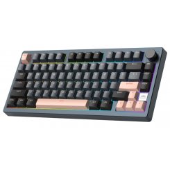 Клавиатура MageGee Light 75 RGB Pink Bear Switch Wireless (6971969728820) Royal Blue