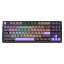 Клавиатура MageGee Light 87 RGB Blue Whale Switch Wireless (6971969728721) Dark Purple