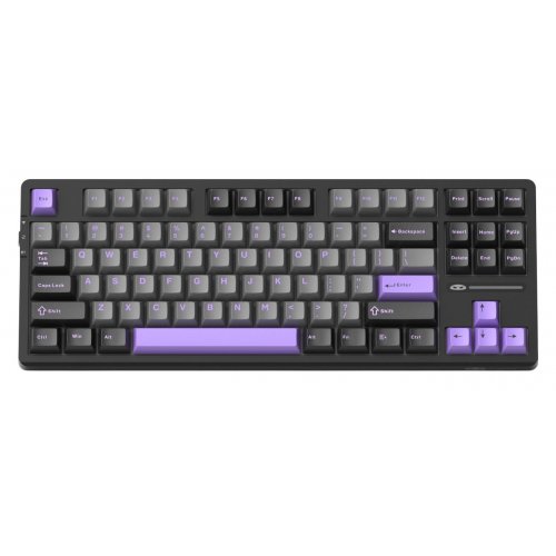 Клавиатура MageGee Light 87 RGB Blue Whale Switch Wireless (6971969728721) Dark Purple купить в Украине: Киев, Днепр, Харьков, Одесса  | Низкая цена, отзывы, характеристики от TELEMART фото