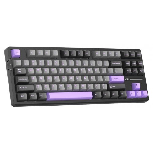 Клавиатура MageGee Light 87 RGB Blue Whale Switch Wireless (6971969728721) Dark Purple купить в Украине: Киев, Днепр, Харьков, Одесса  | Низкая цена, отзывы, характеристики от TELEMART фото