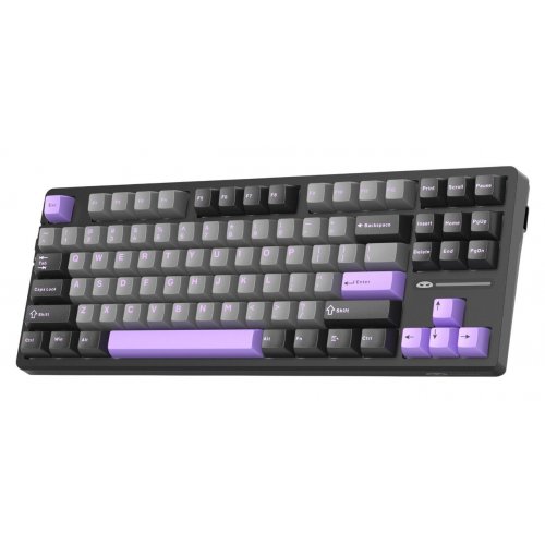 Клавиатура MageGee Light 87 RGB Blue Whale Switch Wireless (6971969728721) Dark Purple купить в Украине: Киев, Днепр, Харьков, Одесса  | Низкая цена, отзывы, характеристики от TELEMART фото