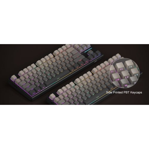 Клавиатура MageGee Light 87 RGB Blue Whale Switch Wireless (6971969728400) Star Grey купить в Украине: Киев, Днепр, Харьков, Одесса  | Низкая цена, отзывы, характеристики от TELEMART фото