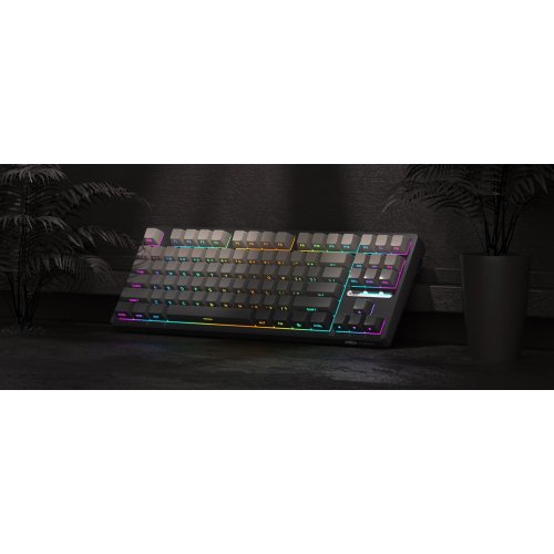 Клавиатура MageGee Light 87 RGB Blue Whale Switch Wireless (6971969728400) Star Grey купить в Украине: Киев, Днепр, Харьков, Одесса  | Низкая цена, отзывы, характеристики от TELEMART фото