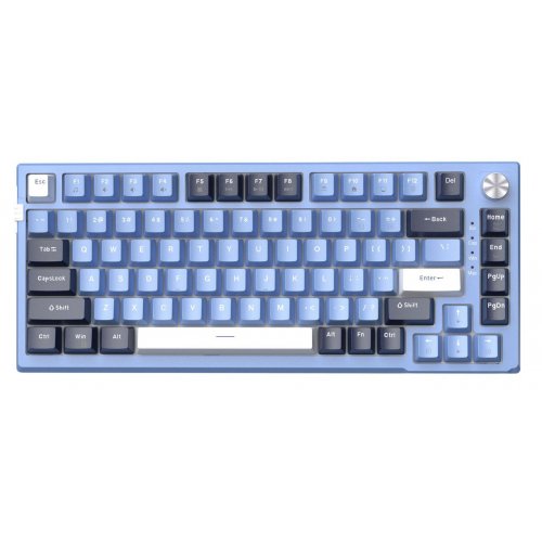 Клавиатура MageGee SKY 81 RGB Blue Whale Switch (6971969727922) Prussian Blue купить в Украине: Киев, Днепр, Харьков, Одесса  | Низкая цена, отзывы, характеристики от TELEMART фото