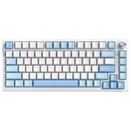 Клавиатура MageGee SKY 81 RGB Pink Bear Switch (6971969728844) Ice Sea Blue купить в Украине: Киев, Днепр, Харьков, Одесса  | Низкая цена, отзывы, характеристики от TELEMART фото