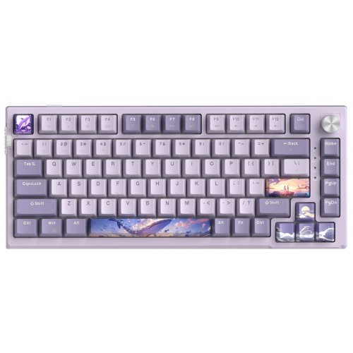 Клавиатура MageGee SKY 81 RGB Violet Switch Wireless (6971969728165) Violet купить в Украине: Киев, Днепр, Харьков, Одесса  | Низкая цена, отзывы, характеристики от TELEMART фото