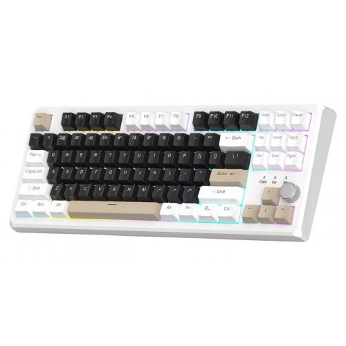 Клавиатура MageGee SKY 87 RGB Blue Whale Switch Wireless (6971969728493) Mocha Brown купить в Украине: Киев, Днепр, Харьков, Одесса  | Низкая цена, отзывы, характеристики от TELEMART фото