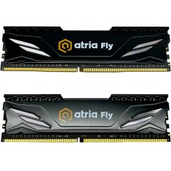 Уценка озу ATRIA DDR4 16GB (2x8GB) 3200Mhz Fly Black (UAT43200CL18BK2/16) (Вскрытая упаковка, 848476)