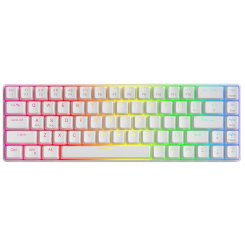 Клавиатура MageGee MK-BOX RGB Magnetic Amethyst Switch (6971969728653) White