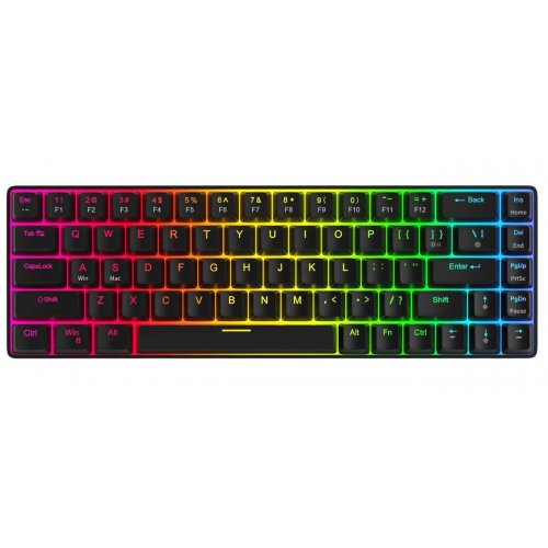 Клавиатура MageGee MK-BOX RGB Magnetic Amethyst Switch (6971969728646) Black купить в Украине: Киев, Днепр, Харьков, Одесса  | Низкая цена, отзывы, характеристики от TELEMART фото