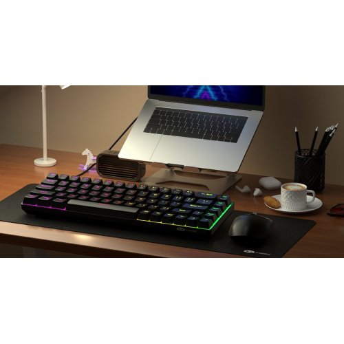 Клавиатура MageGee MK-BOX RGB Magnetic Amethyst Switch (6971969728646) Black купить в Украине: Киев, Днепр, Харьков, Одесса  | Низкая цена, отзывы, характеристики от TELEMART фото