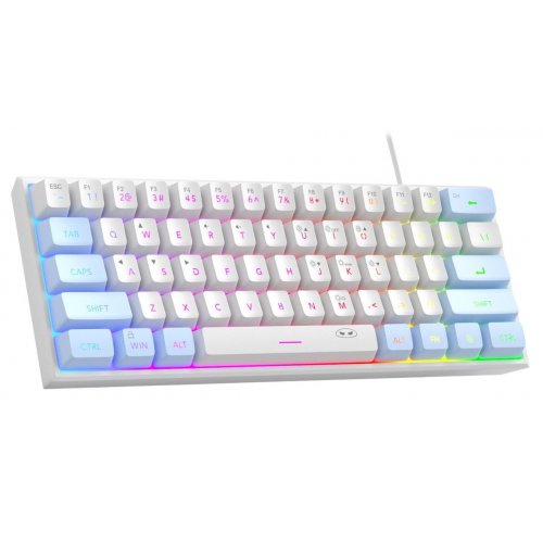 Клавиатура MageGee TS91 RGB (6971969727519) Blue/White купить в Украине: Киев, Днепр, Харьков, Одесса  | Низкая цена, отзывы, характеристики от TELEMART фото