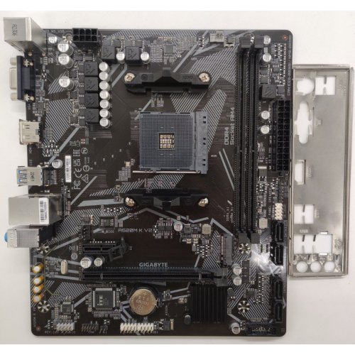 Материнская плата Gigabyte A520M K V2 (sAM4, AMD A520) (Восстановлено продавцом, 848558) купить в Украине: Киев, Днепр, Харьков, Одесса  | Проверка совместимости, низкая цена, отзывы, характеристики от TELEMART фото