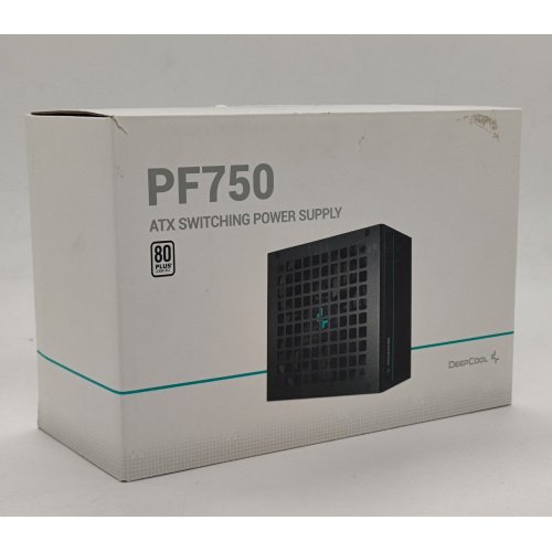 Блок питания Deepcool PF750 750W (R-PF750D-HA0B-EU) (Восстановлено продавцом, 848567) купить в Украине: Киев, Днепр, Харьков, Одесса  | Проверка совместимости, низкая цена, отзывы, характеристики от TELEMART фото