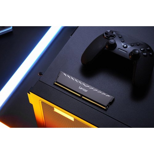 Уценка озу Lexar DDR4 16GB (2x8GB) 3200Mhz Thor Dark Grey (LD4BU008G-R3200GDXG) (Вскрытая упаковка, 848607) купить в Украине: Киев, Днепр, Харьков, Одесса  | Проверка совместимости, низкая цена, отзывы, характеристики от TELEMART фото