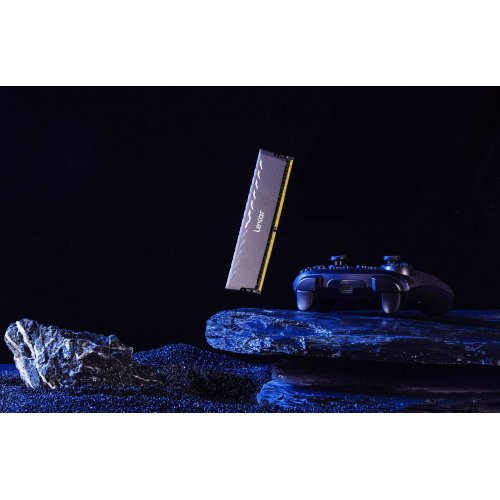 Уценка озу Lexar DDR4 16GB (2x8GB) 3200Mhz Thor Dark Grey (LD4BU008G-R3200GDXG) (Вскрытая упаковка, 848607) купить в Украине: Киев, Днепр, Харьков, Одесса  | Проверка совместимости, низкая цена, отзывы, характеристики от TELEMART фото