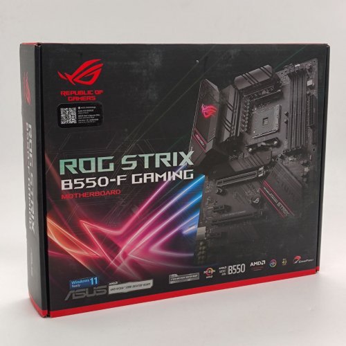 Материнська плата Asus ROG STRIX B550-F GAMING (sAM4, AMD B550) (Відновлено продавцем, 848617) купити в Україні: Київ, Львів, Хмельницький, Тернопіль, Івано-Франківськ | Перевірка сумісності, низька ціна, відгуки, характеристики від TELEMART фото