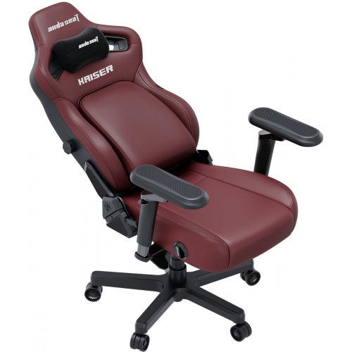 Ігрове крісло Anda Seat Kaiser 4 V2 XL (AD12YDDC-XLL-20-A-PV/C-03) Maroon купити в Україні: Київ, Львів, Хмельницький, Тернопіль, Івано-Франківськ | Низька ціна, відгуки, характеристики від TELEMART фото