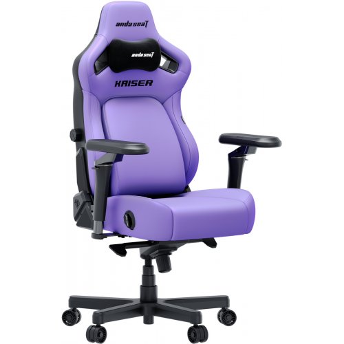 Ігрове крісло Anda Seat Kaiser 4 V2 XL (AD12YDDC-XLL-20-V-PV/C-03) Purple купити в Україні: Київ, Львів, Хмельницький, Тернопіль, Івано-Франківськ | Низька ціна, відгуки, характеристики від TELEMART фото