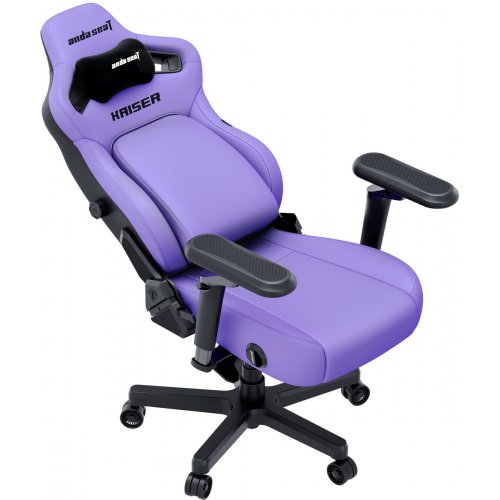Ігрове крісло Anda Seat Kaiser 4 V2 XL (AD12YDDC-XLL-20-V-PV/C-03) Purple купити в Україні: Київ, Львів, Хмельницький, Тернопіль, Івано-Франківськ | Низька ціна, відгуки, характеристики від TELEMART фото