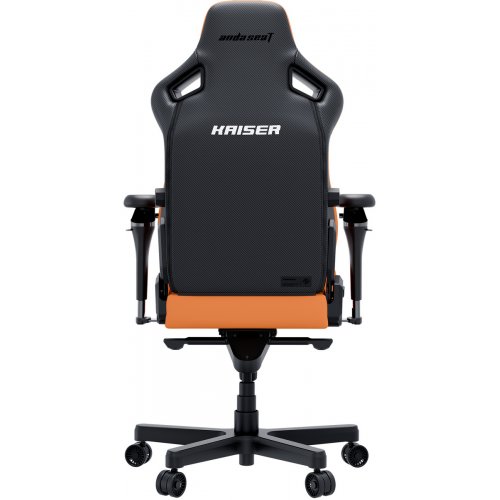 Ігрове крісло Anda Seat Kaiser 4 V2 XL (AD12YDDC-XLL-20-O-PV/C-03) Orange купити в Україні: Київ, Львів, Хмельницький, Тернопіль, Івано-Франківськ | Низька ціна, відгуки, характеристики від TELEMART фото