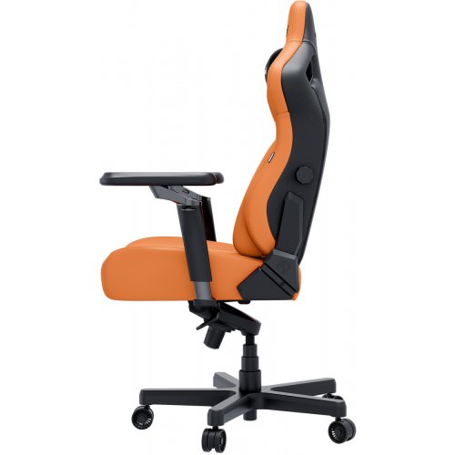 Ігрове крісло Anda Seat Kaiser 4 V2 XL (AD12YDDC-XLL-20-O-PV/C-03) Orange купити в Україні: Київ, Львів, Хмельницький, Тернопіль, Івано-Франківськ | Низька ціна, відгуки, характеристики від TELEMART фото