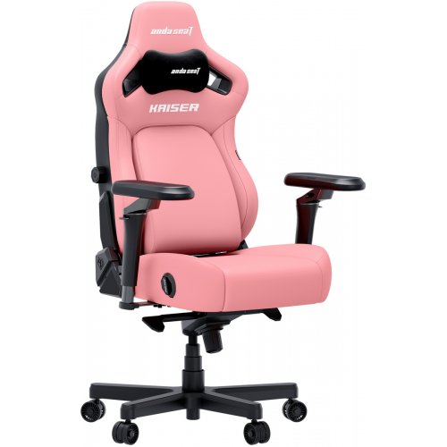 Ігрове крісло Anda Seat Kaiser 4 V2 XL (AD12YDDC-XLL-20-P-PV/C-03) Pink купити в Україні: Київ, Львів, Хмельницький, Тернопіль, Івано-Франківськ | Низька ціна, відгуки, характеристики від TELEMART фото