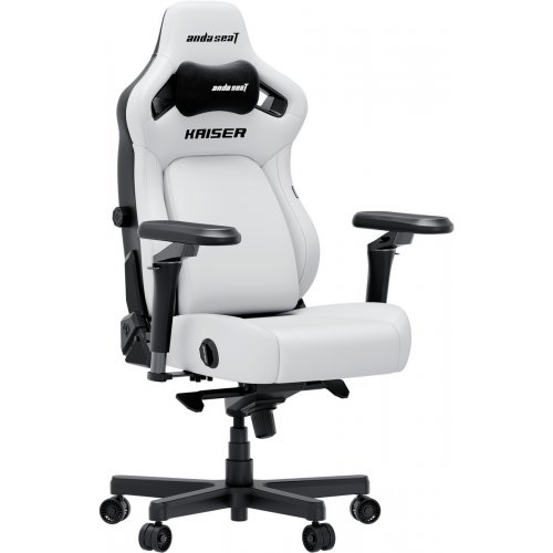 Ігрове крісло Anda Seat Kaiser 4 V2 XL (AD12YDDC-XLL-20-W-PV/C-03) White купити в Україні: Київ, Львів, Хмельницький, Тернопіль, Івано-Франківськ | Низька ціна, відгуки, характеристики від TELEMART фото