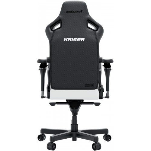 Ігрове крісло Anda Seat Kaiser 4 V2 XL (AD12YDDC-XLL-20-W-PV/C-03) White купити в Україні: Київ, Львів, Хмельницький, Тернопіль, Івано-Франківськ | Низька ціна, відгуки, характеристики від TELEMART фото