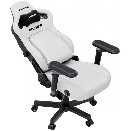 Ігрове крісло Anda Seat Kaiser 4 V2 XL (AD12YDDC-XLL-20-W-PV/C-03) White купити в Україні: Київ, Львів, Хмельницький, Тернопіль, Івано-Франківськ | Низька ціна, відгуки, характеристики від TELEMART фото