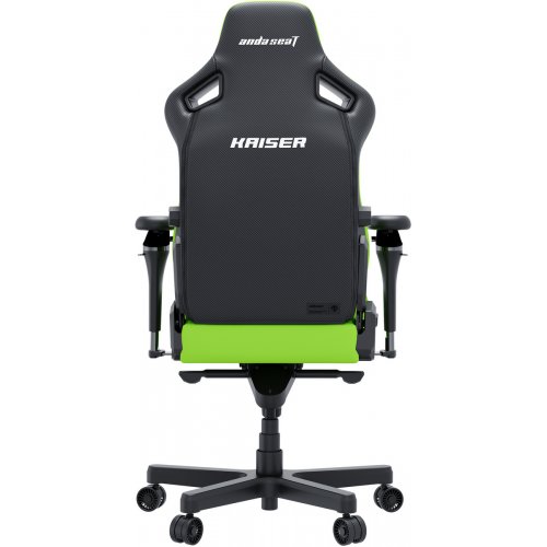 Игровое кресло Anda Seat Kaiser 4 V2 XL (AD12YDDC-XLL-20-C-PV/C-03) Cyber Green купить в Украине: Киев, Днепр, Харьков, Одесса  | Низкая цена, отзывы, характеристики от TELEMART фото
