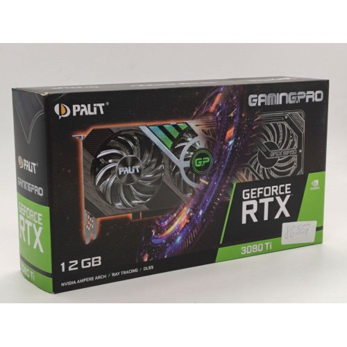Видеокарта Palit GeForce RTX 3080 Ti GamingPro 12288MB (NED308T019KB-132AA) (Восстановлено продавцом, 848649) купить в Украине: Киев, Днепр, Харьков, Одесса  | Проверка совместимости, низкая цена, отзывы, характеристики от TELEMART фото