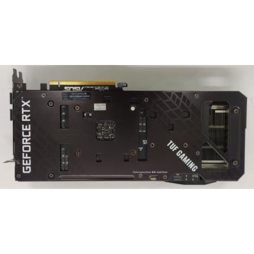Видеокарта Asus TUF GeForce RTX 3060 Gaming OC 12288MB (TUF-RTX3060-O12G-V2-GAMING) (Восстановлено продавцом, 848651) купить в Украине: Киев, Днепр, Харьков, Одесса  | Проверка совместимости, низкая цена, отзывы, характеристики от TELEMART фото